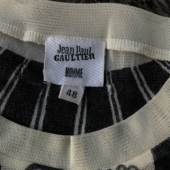 Jean Paul Gaultier Tribal Tattoo Mesh Shirt - Picture 6 of 8